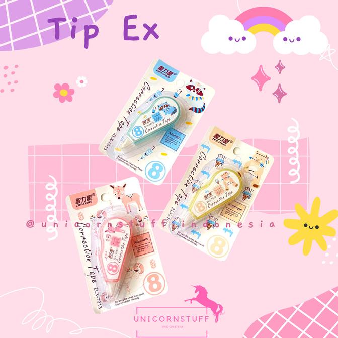 

Tip Ex Lucu Tipex Stipo Correction Tape Kertas Tipe X Sekolah Cewek Mu