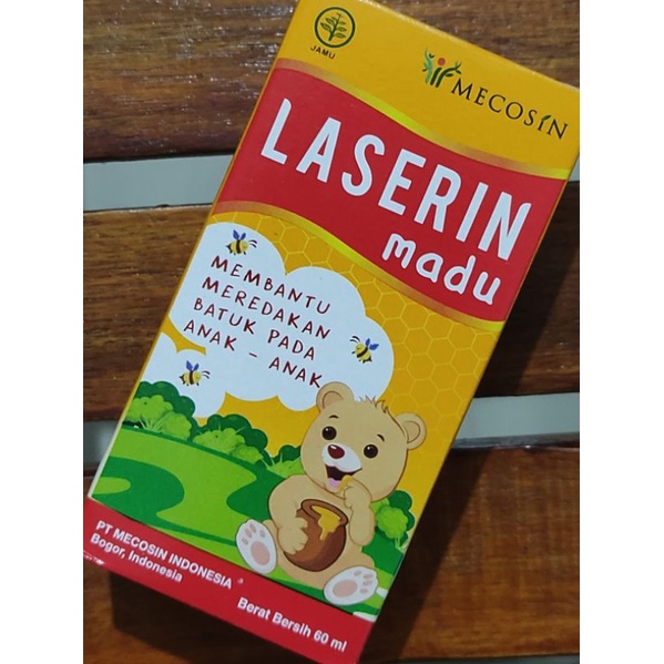 Laserin Anak Madu 60 ML / Obat Batuk Anak / Mengatasi Masuk Angin / Mual / Muntah