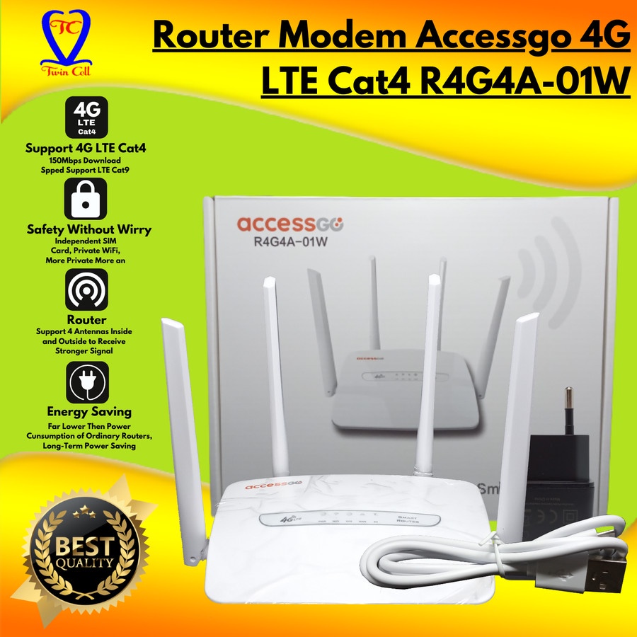 MODEM ROUTER WIFI ACCESSGO 4G LTE UNLOCK ALL OPERATOR