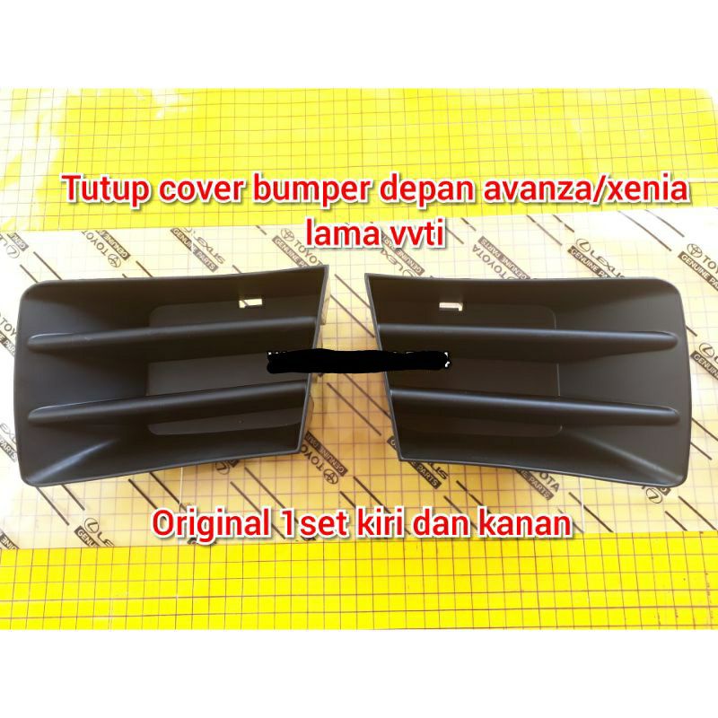 Tutup cover bumper depan Avanza Xenia lama VVT-i