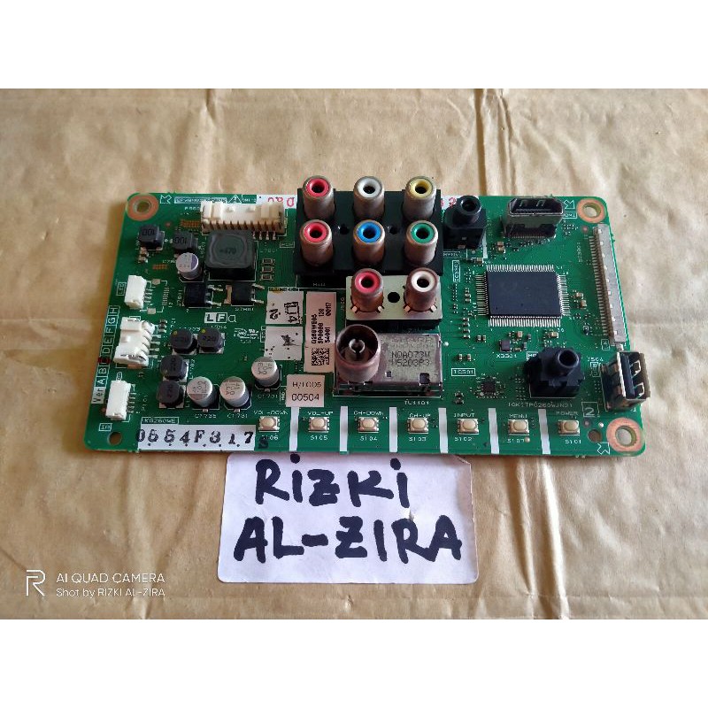 Mainboard MB Tv Sharp LC24LE155M 24LE155M 24LE155 (Soket BL Colok)