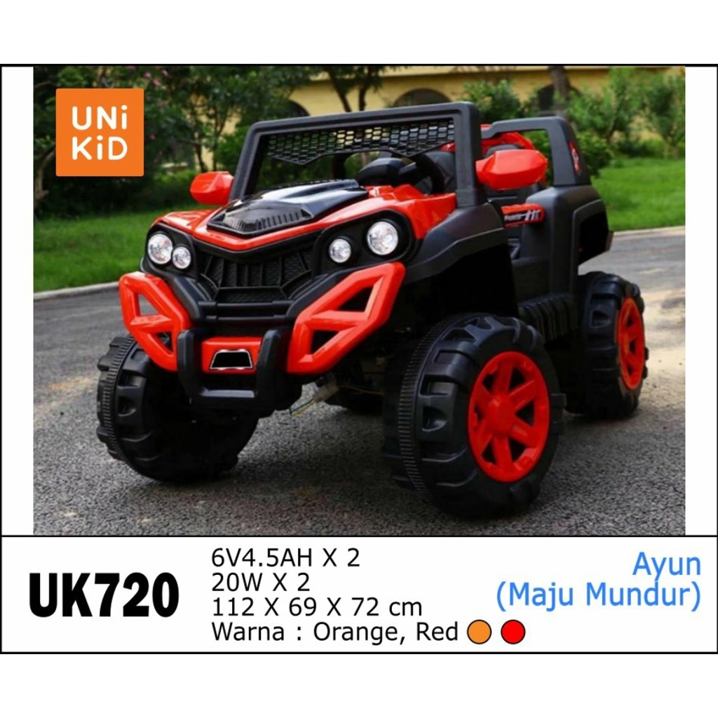 Mobil aki anak Jeep Unikid UK 720