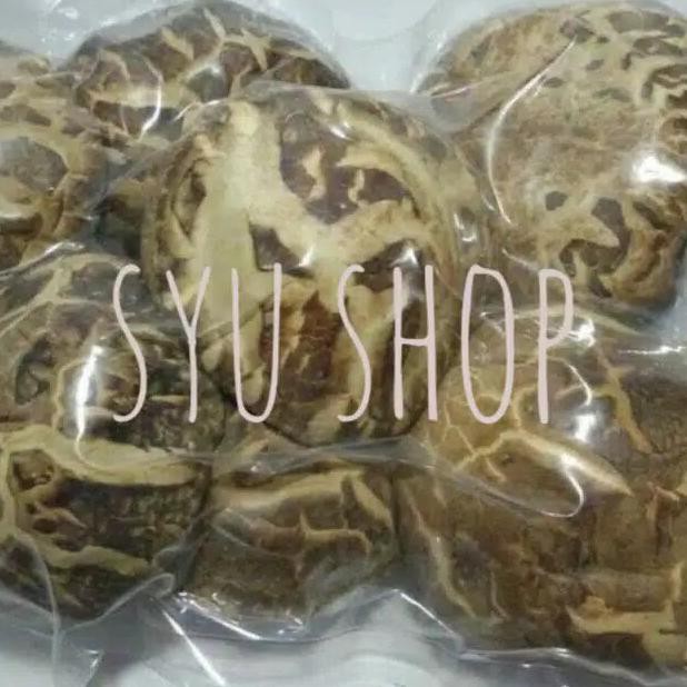 

TERMURAH Jamur hioko hyoko fuji shitake kering grade A+ 100 gram Kode 234