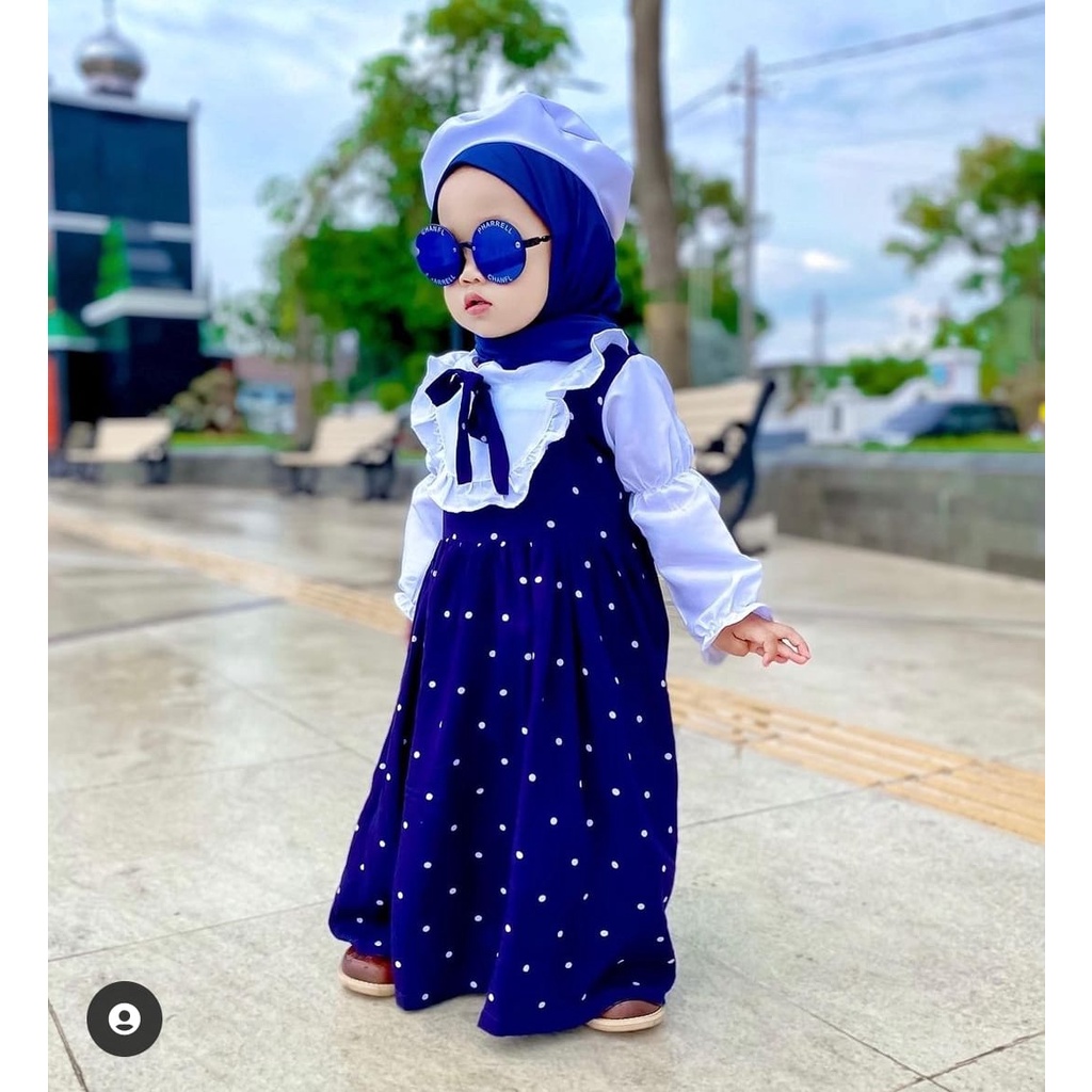 LittleAaron RZ BEATRICE dress anak gamis anak bayi motif yang lucu