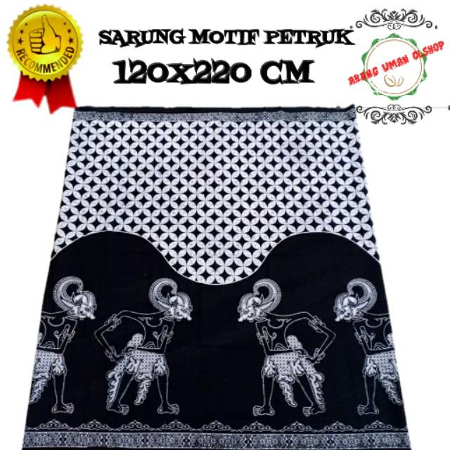 Sarung Batik Mahda Sarung Santri Gunungan Motif Wayang terbaru