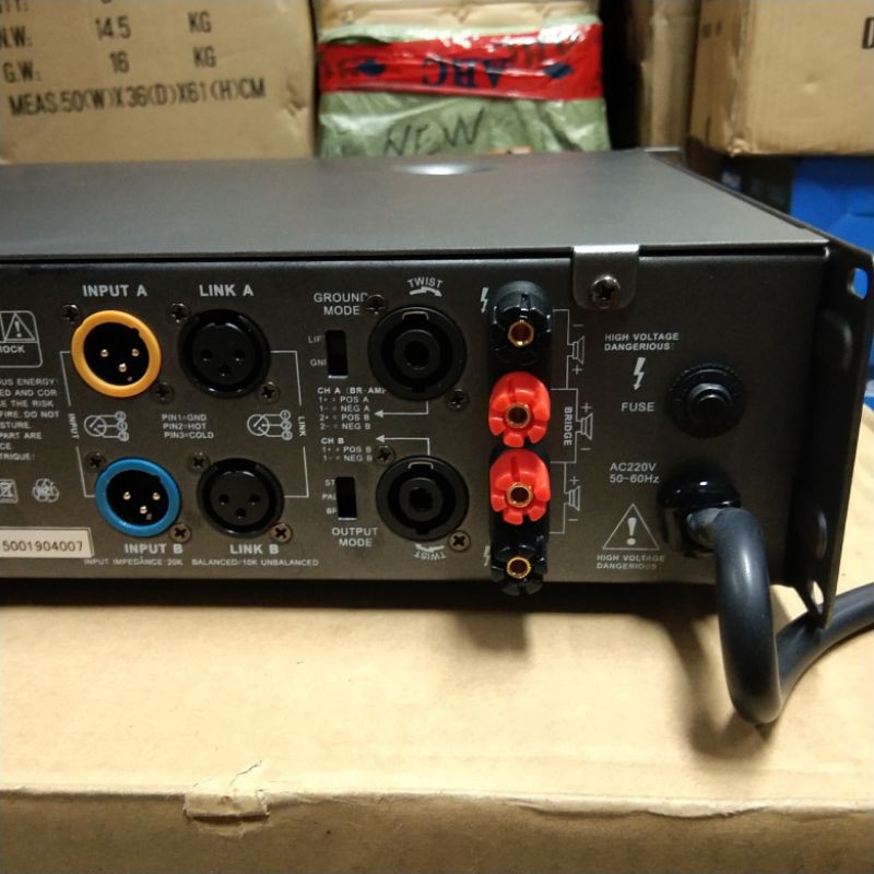 POWER ASHLEY VLA 2500(2400watt) original