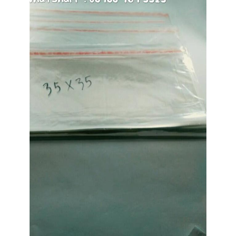 

○ PLASTIK OPP LEM 35CM X 35CM ➨