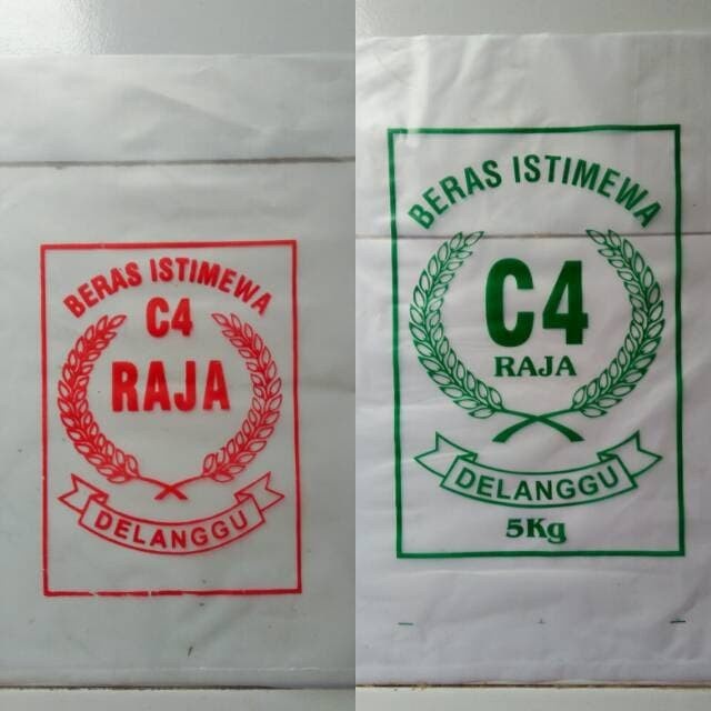 Plastik Kemasan Beras 2-3 Kg SABLON