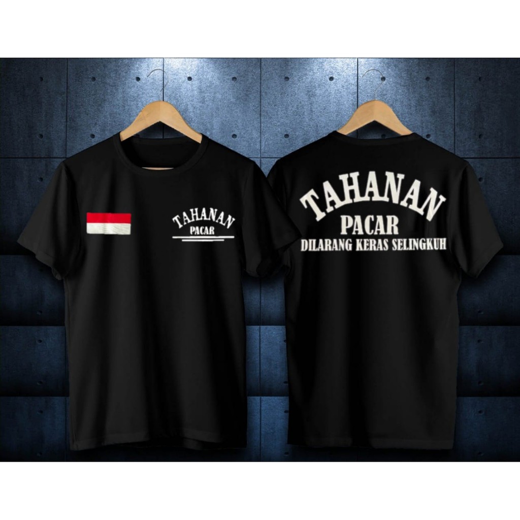 Promo T-Shirt / Kaos Oblong / Koas Distro / Kaos Kata Kata / Kaos Dilarang Selingkuh /Kaos Tahanan /