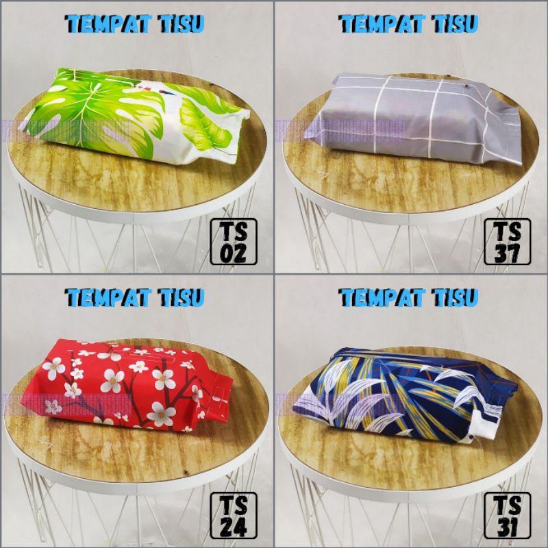 Sarung Tisu / Kotak Tisu / Tempat Tisu Motif
