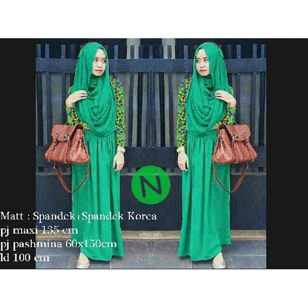 stelan hijab layla green