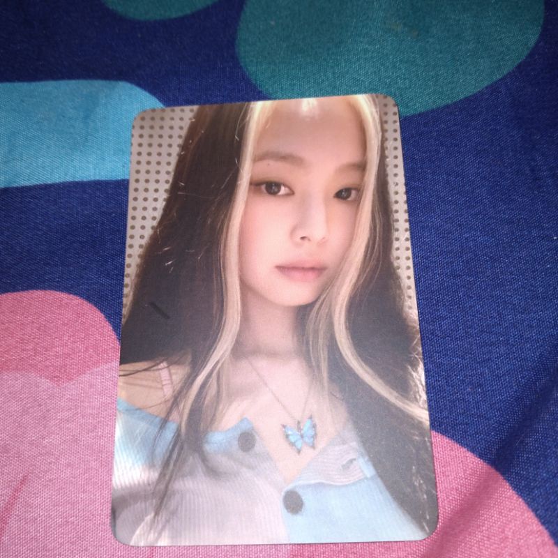 pc jennie the album pob ktown4u - butterfly kupu photocard blackpink