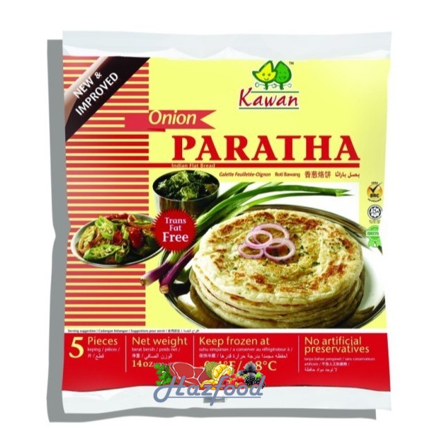 

Kawan Food Roti Paratha Onion 5 pcs - 400 Gram