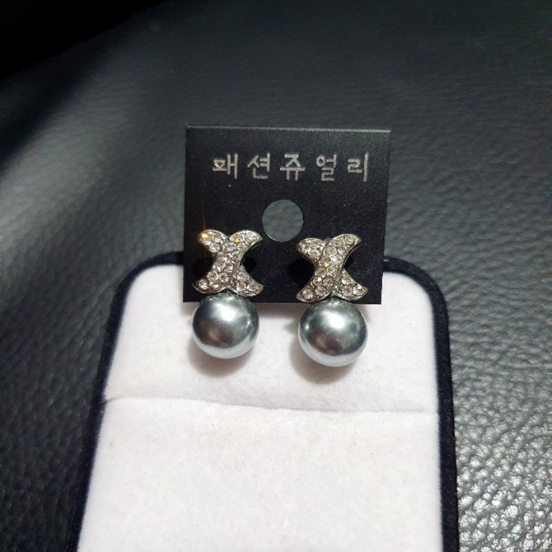 Anting Silver925 Perak Premium Quality Mata kilau Anti Karat anti alergi anting premium N-001