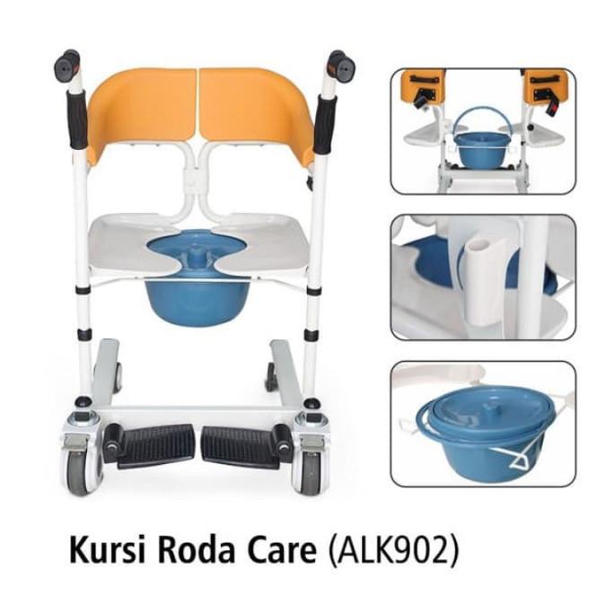 Kursi Roda One Care ALK 902 + Commode BAB/ Kuri Roda BAB