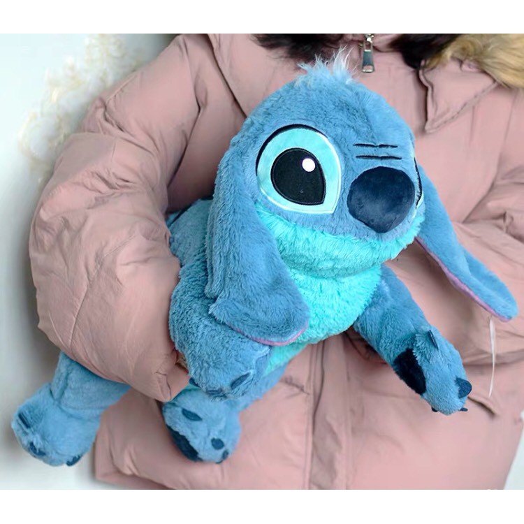 BONEKA STITCH BIRU SULLEY WINNIE THE POOH DONALD DUCK FLUFFY IMPOR