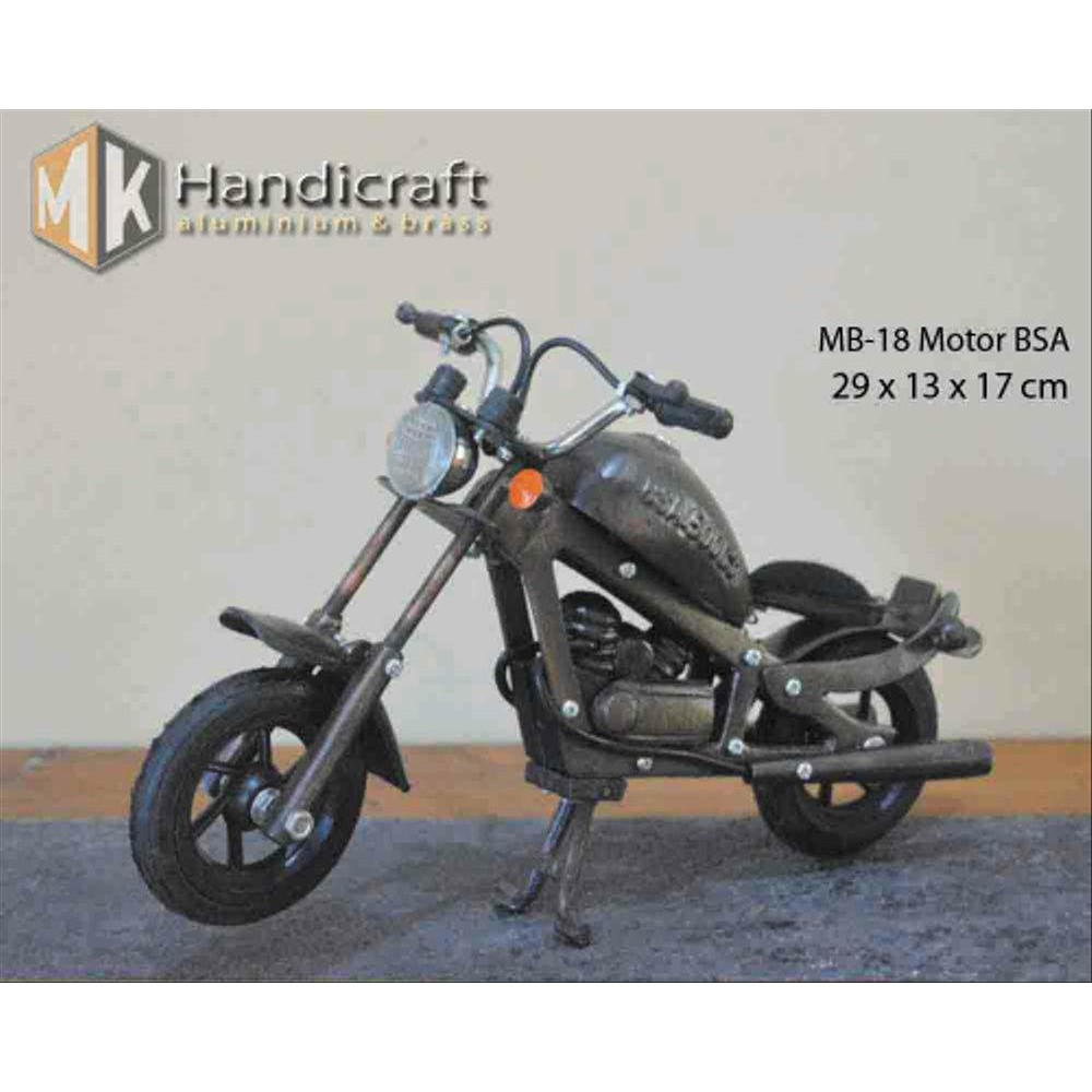 miniatur bsa - miniatur moge - miniatur motor bsa unik parts