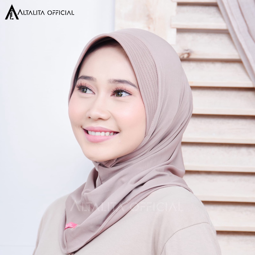 Altalita - Jilbab Sport Nadira pet Kerudung Instan Sporty Jersey Spandek Premium Olahraga Volly Senam High Quality