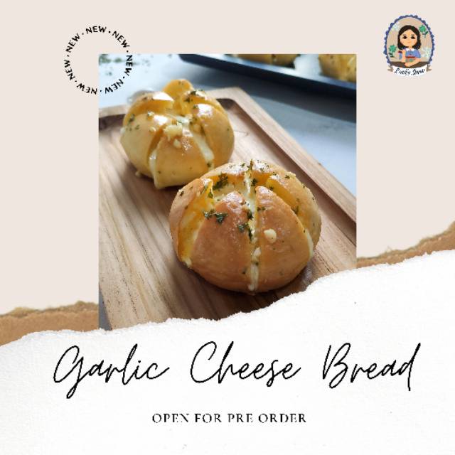 

Yummy Korean Garlic Cheese Bread