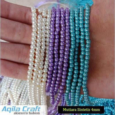 Mutiara sintetis 4mm
