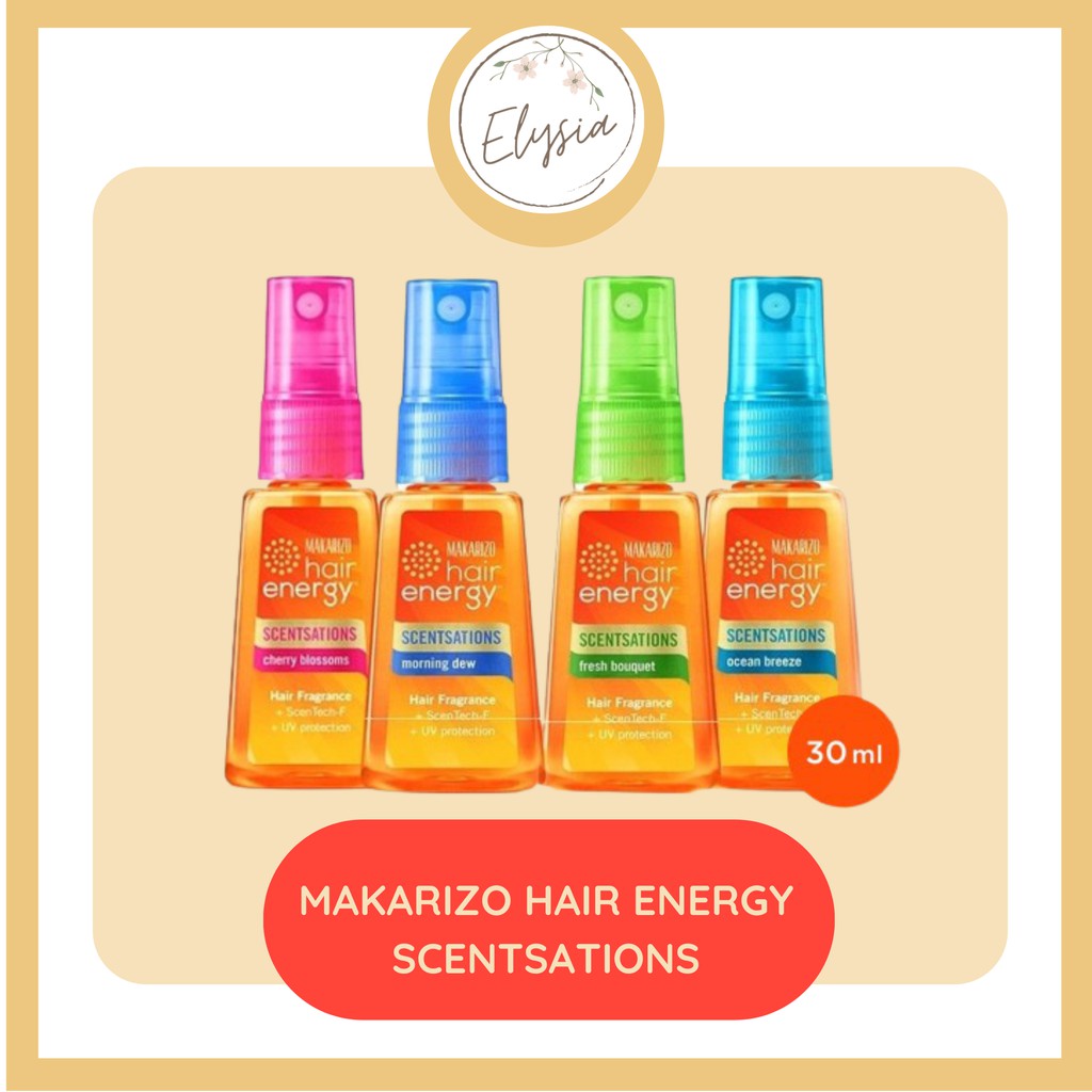 Makarizo Hair Energy Scentsations Fragrance 30ml &amp; 100ml