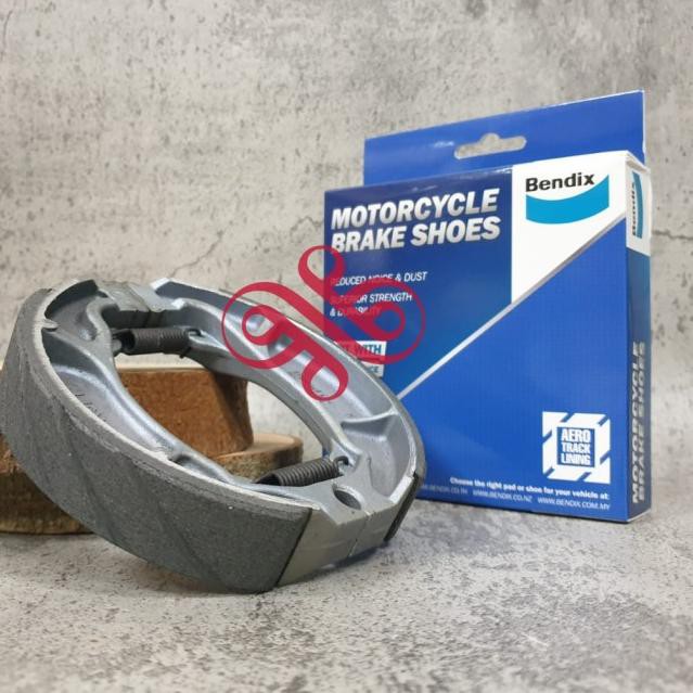 Y0 BRAKE SHOE - KAMPAS REM BELAKANG VARIO / BEAT BENDIX MS6 ↕ ✼☻