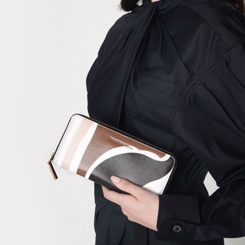 CK Long Croco Wallet Ori