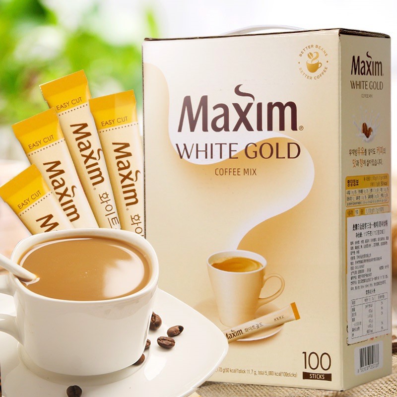 

Maxim White Gold - Kopi Korean Rasa White Gold 100pcs