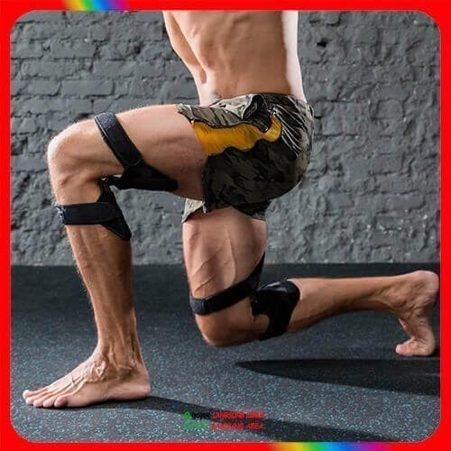 BERKUALITAS KNEE SUPPORT BACK SPRING SUPORT PAD SLEEVE WRAP DEKER TERAPI LUTUT ORI