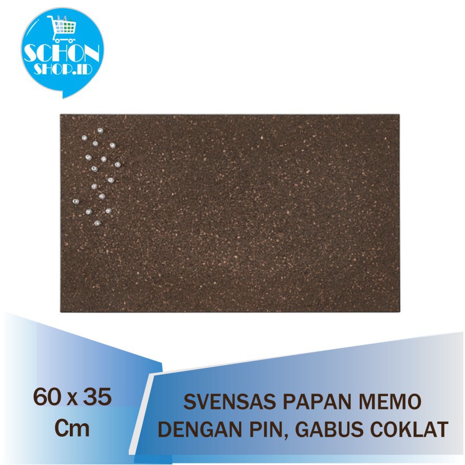 

Papan Memo Gabus Dengan Pin Tempel Memo Board Cork Board SVENSA