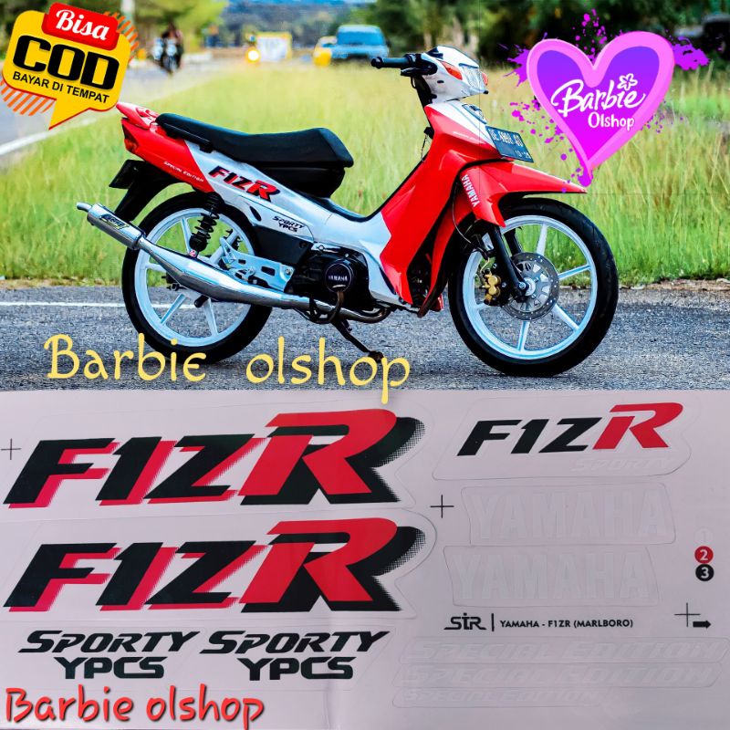 (BISA COD) Striping Stiker Lis Body Motor Yamaha Fizr f1zr fiz r Spesial Edition Marlboro Str
