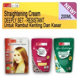 Cultusia Straightening Cream Deeply Set 100ml - Cultusia Krim Pelurus Rambut