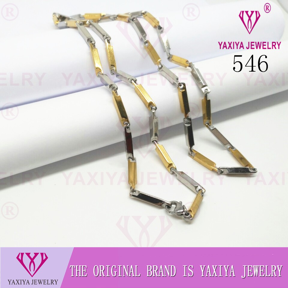 

Kalung Titanium Kombinasi Perhiasan Imitasi Yaxiya Jewelry 546