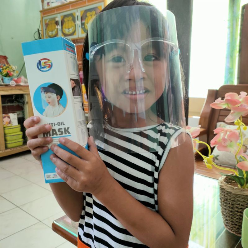 FACESHIELD PELINDUNG CORONA ANAK DAN DEWASA ORIGINAL