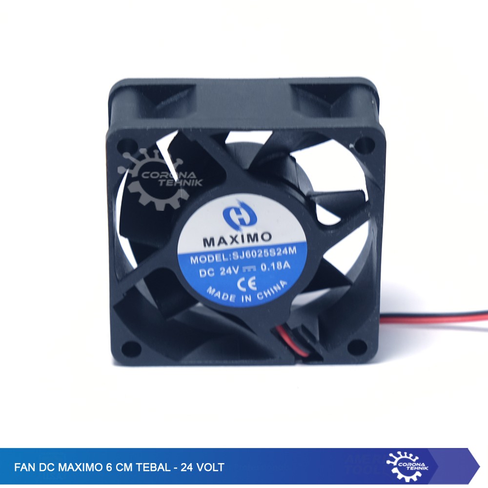 Fan DC Maxmio 6cm Tebal - 24 Volt