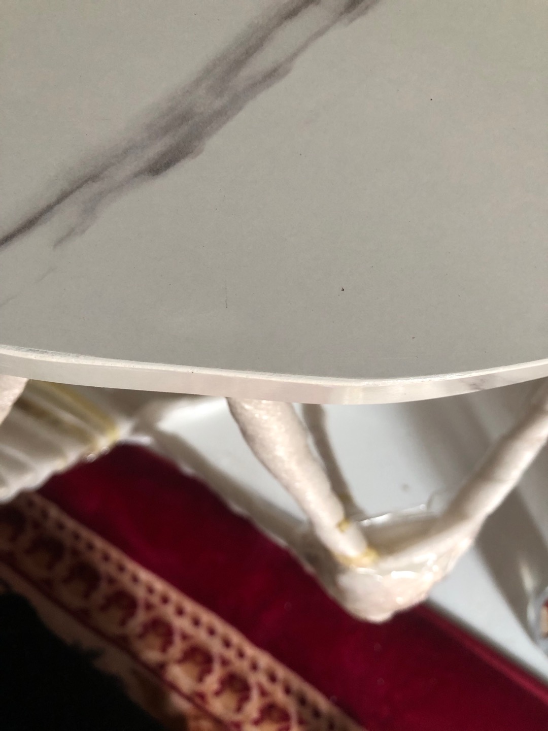 Meja Tamu Minimalis Segi 8 Hexagon Teras Coffee Table Diameter 60 Cm