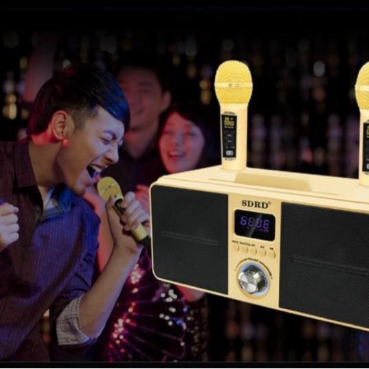 Speak | Speaker Sdrd Bluetooth Karaoke 2 Wireless Mic Duet