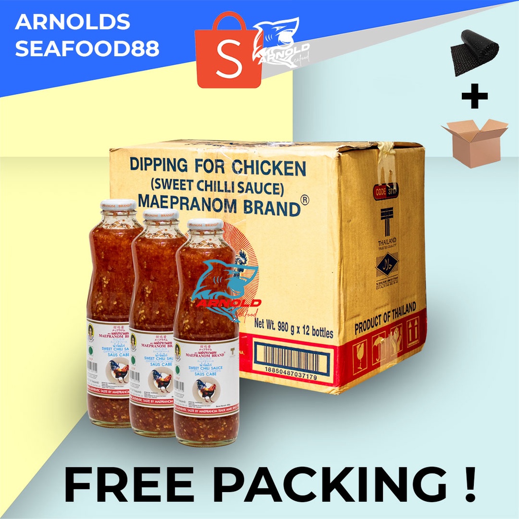 

Maepranom Sweet Chili Sauce 1 Ctn Isi 12 Pcs / Saus Thailand Maepranom