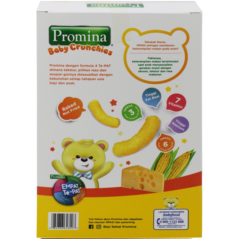 Promo Promina Baby Crunchies Keju Cheddar - Snack Bayi 20gr