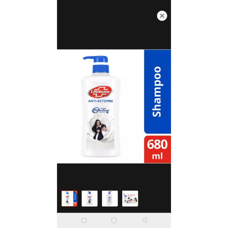 Lifebuoy shampoo 680 ml