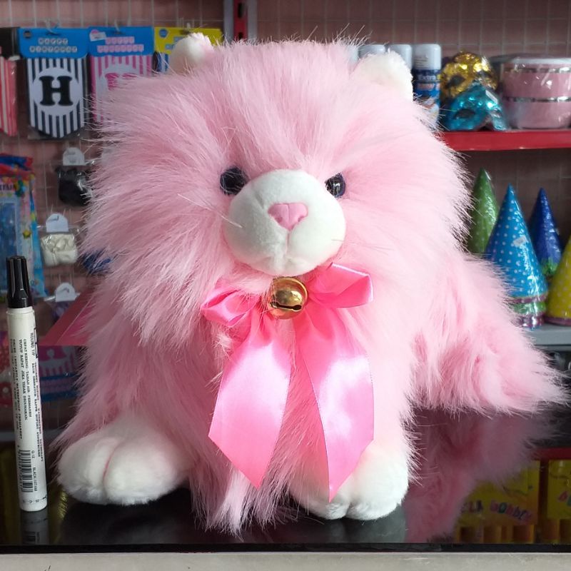 Boneka Kucing Persia Anggora FREE Sisir