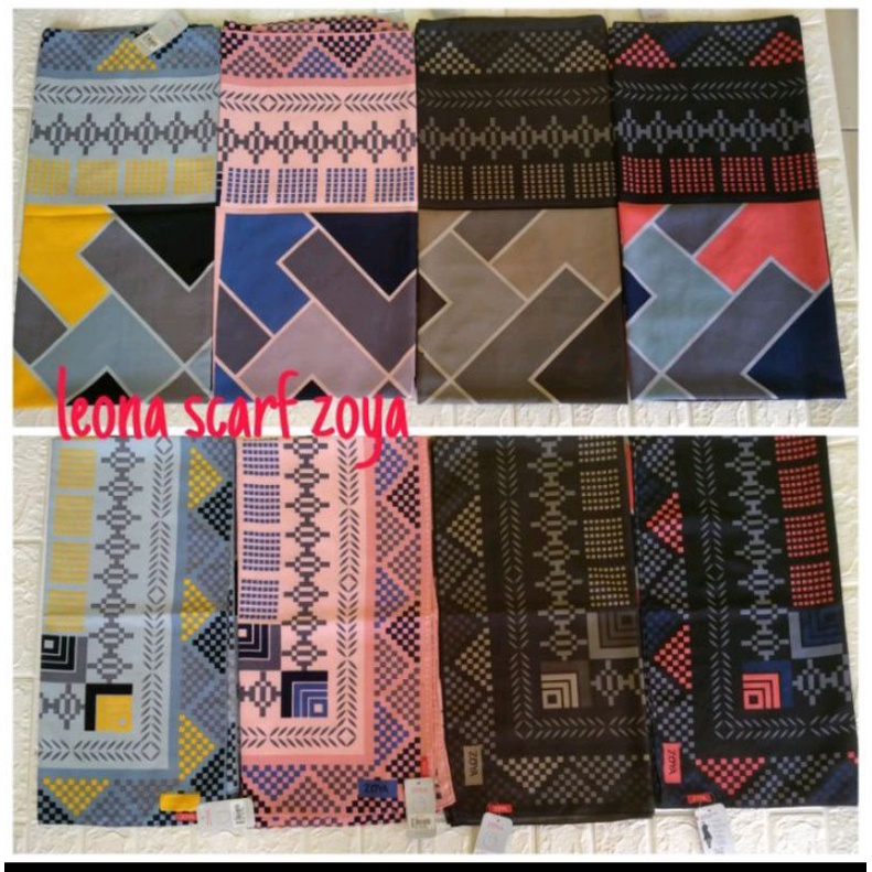 hijab zoya random-hijab segi empat zoya