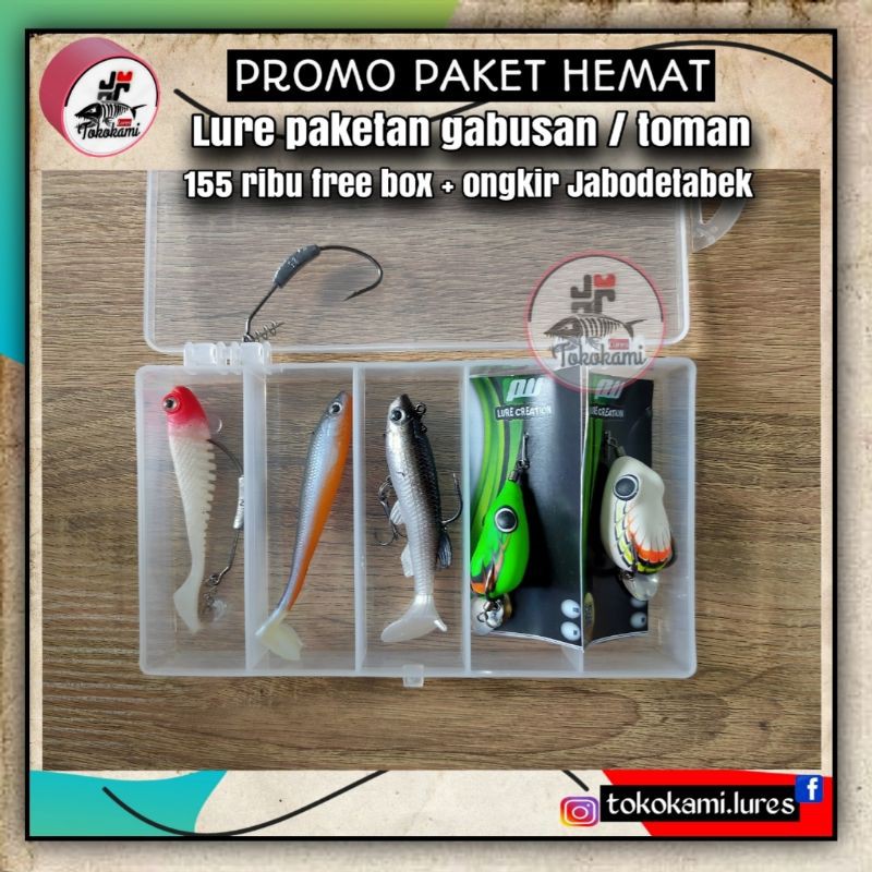lure paket gabusan n toman