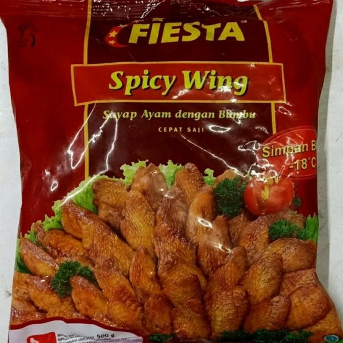 

MAKANAN BEKU / FIESTA SPICY WING 500GR TERMURAH NON COD