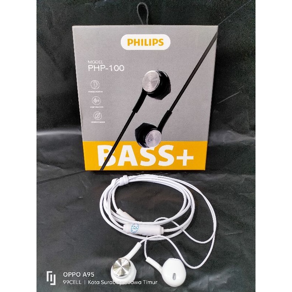 Handset handsfree earphone Philips model (PHP-100)