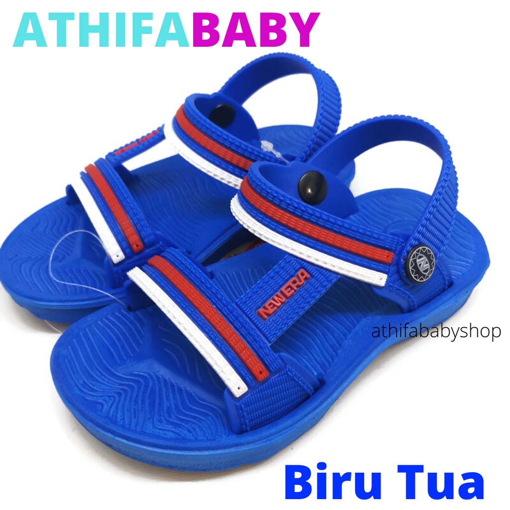 Sandal Gunung Anak Bayi Perempuan Laki Lelaki Sendal Slop Selop Balita New Era Usia Umur 2 3 4 tahun