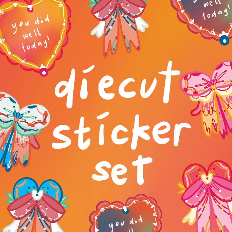 

Diecut Sticker Set - Vinbow