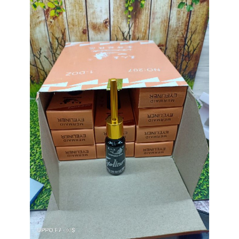 EYELINER DUYUNG KACA ORIGINAL WARNA ORANGE