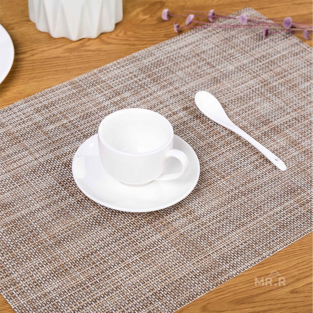 Tatakan Piring Meja Makan Tahan Panas Tatakan Gelas Aesthetic Alas Piring Anti Panas Table Mat Placement Tatakan Serbaguna