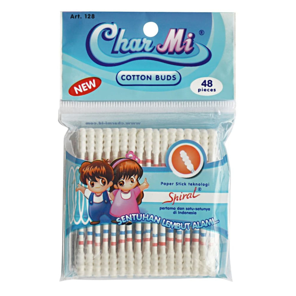 

Char Mi Cotton Buds Art. 128 Motif Paper Stick Spiral 48S